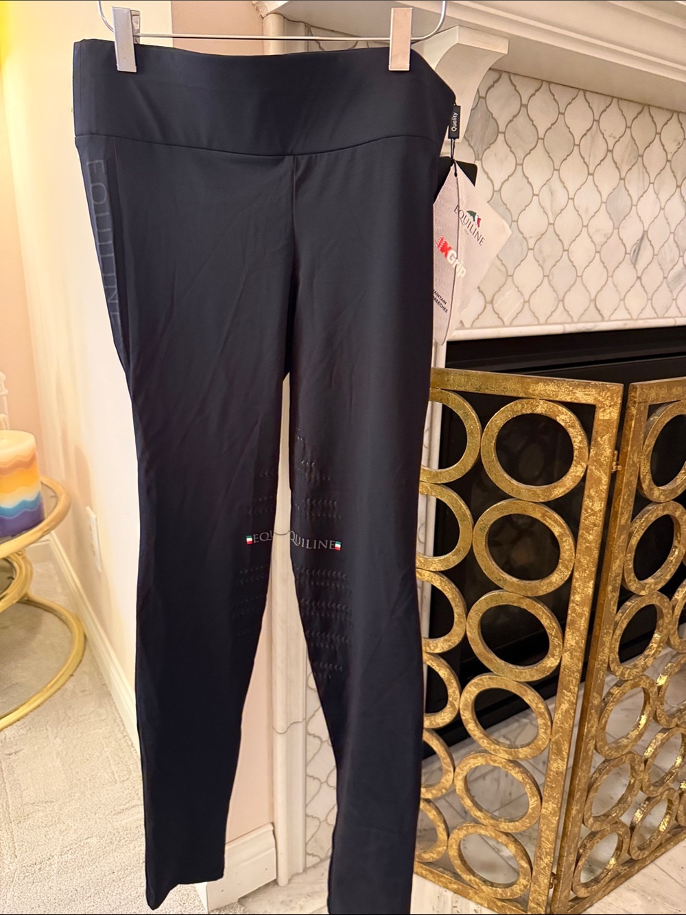 Equiline Lexy Black Riding Tights